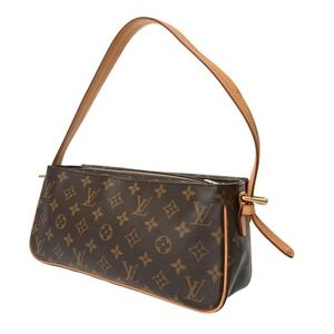Louis Vuitton Monogram Viva Brown Canvas Shoulder Bag Cite